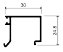 Single Glass Clip