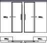 2 Door Synchro Sliding